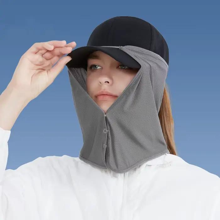 Chapeau de soleil d'extérieur à protection du cou pour la pêche