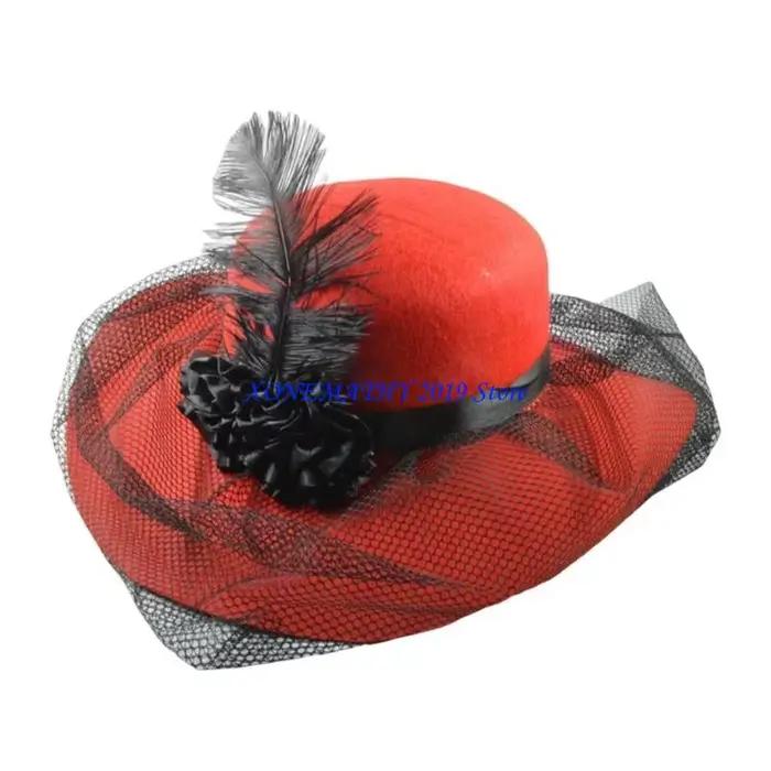 F42F chapeau fascinateur d'église avec filet