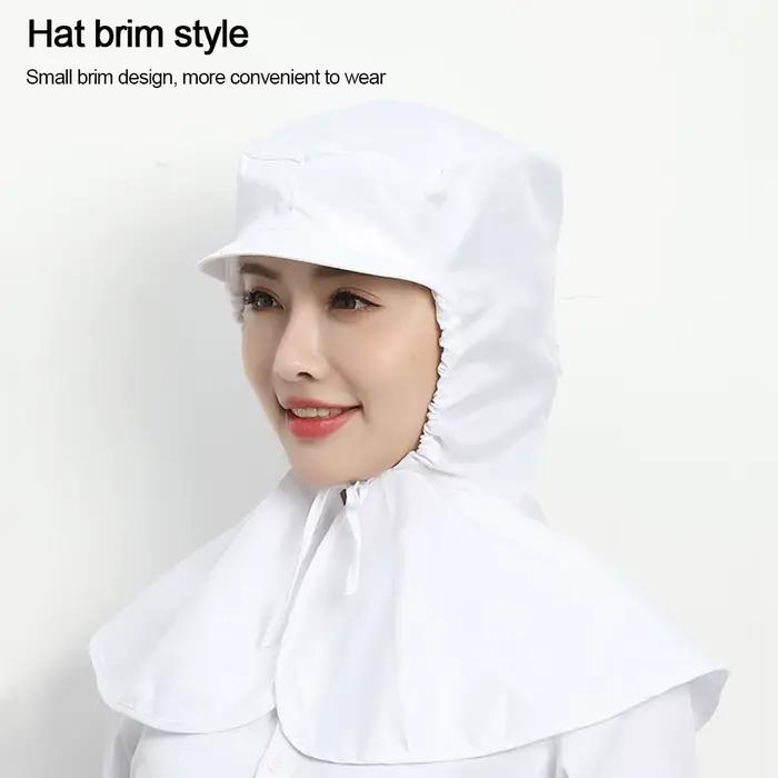Nouveau chapeau de protection du cou sans poussière
