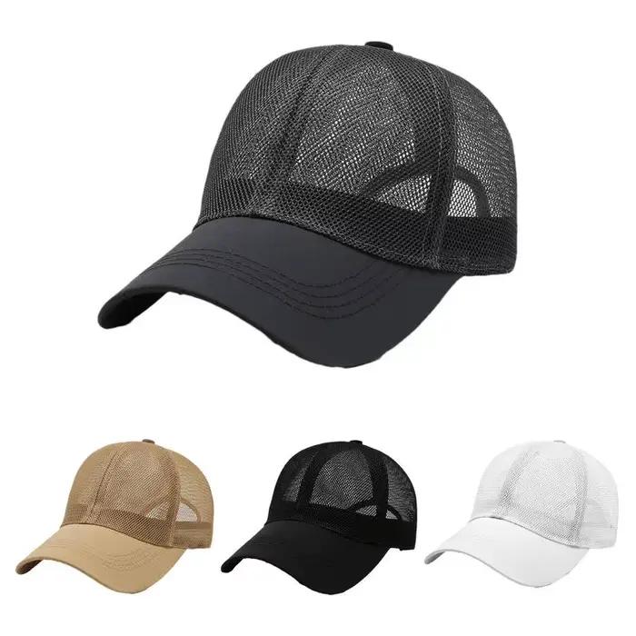 Casquette de baseball en maille respirante pour homme