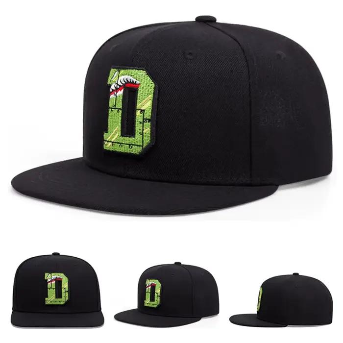 Nouvelle Casquette Plate 2026 Broderie Crocodile