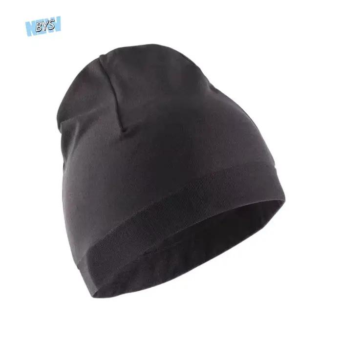 Skullcaps hiver course chapeaux plus chaud couleur unie Sport casquette