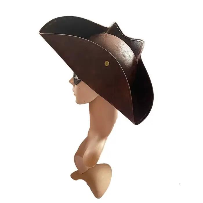 Chapeaux de Cowboy occidentaux Vintage en Faux cuir