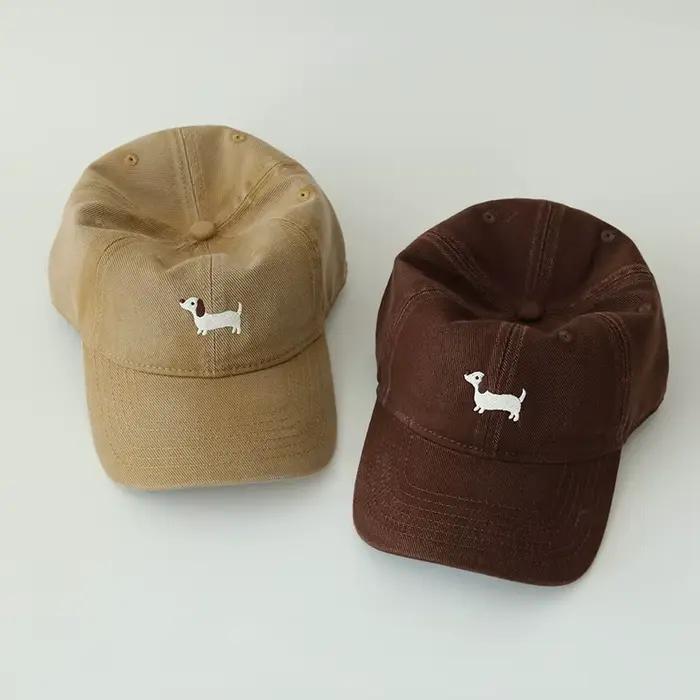 Casquette de baseball brodée Teckel