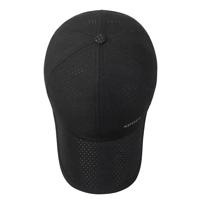Casquette de baseball à séchage rapide pour hommes et femmes
