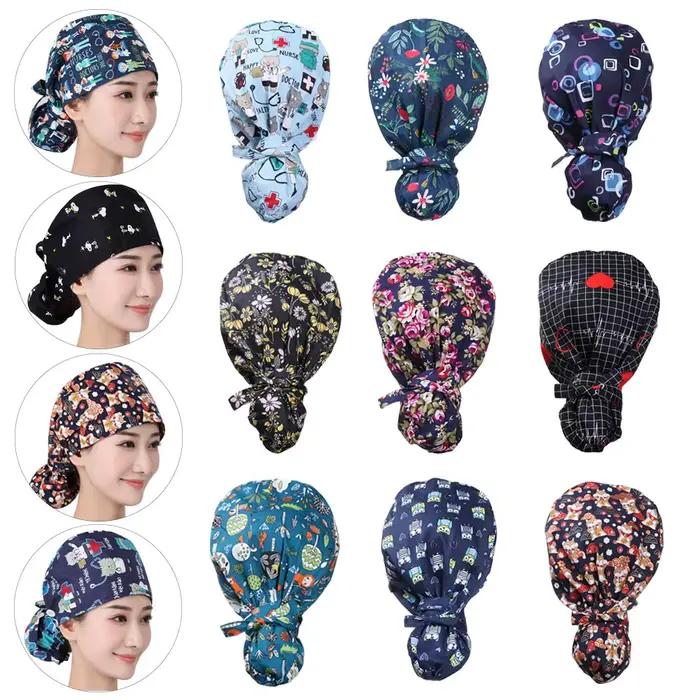 Casquette de travail réglable avec bouton pour hommes et femmes