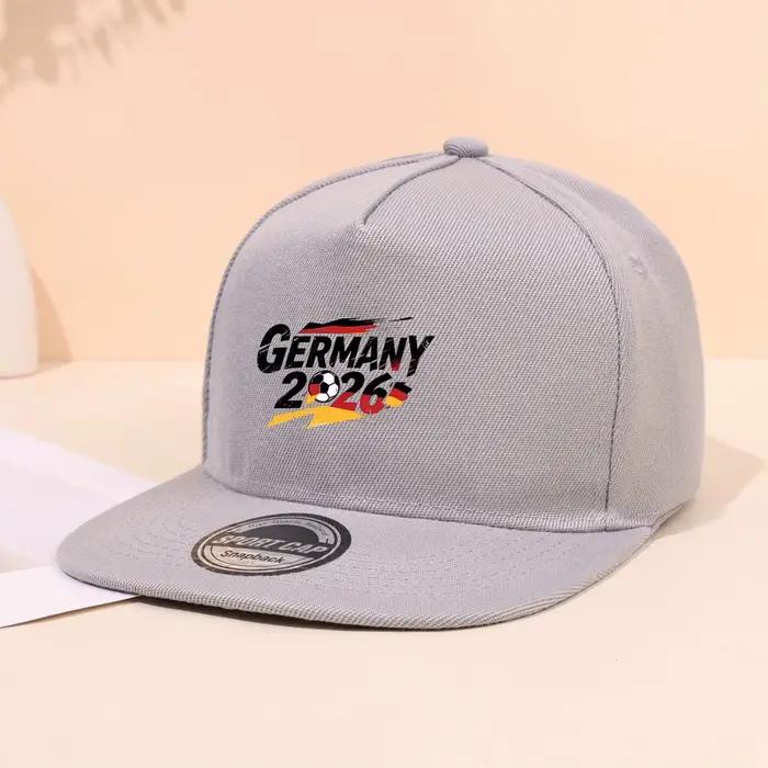 Casquette de football Allemagne 2026 polyvalente et respirante avec fonction garder au chaud pour homme et femme, idéale pour les quatre saisons et les voyages
