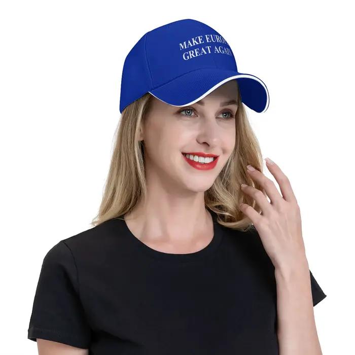 Casquette de baseball d'été « Make Europe Great Again » pour hommes et femmes
