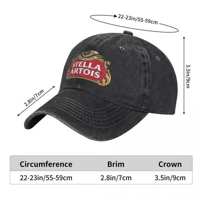 Stella Artois – casquette de Baseball à visière pour hommes et femmes