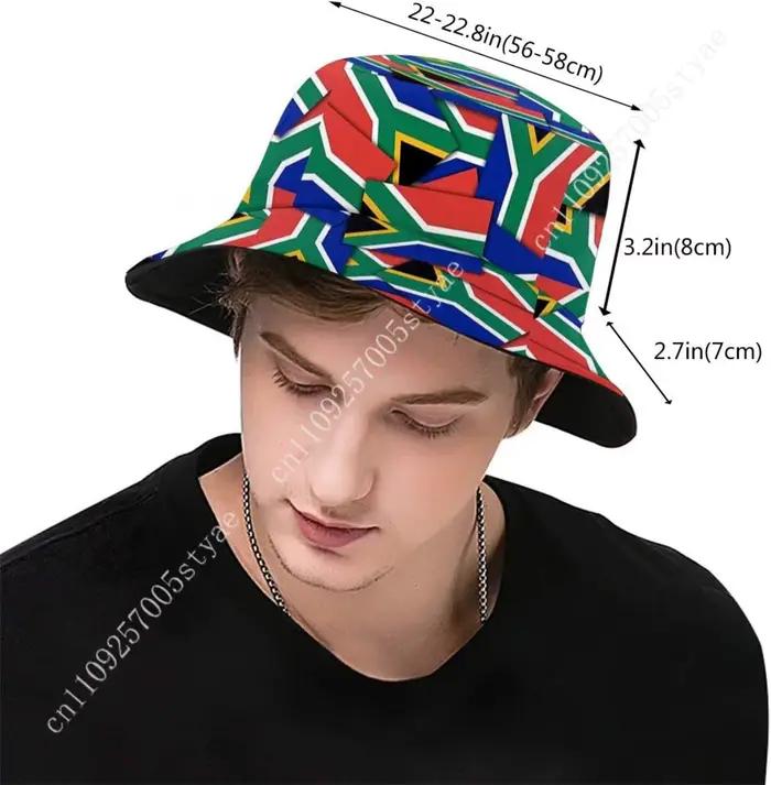 Chapeau seau drapeau de l'afrique du sud pour hommes et femmes