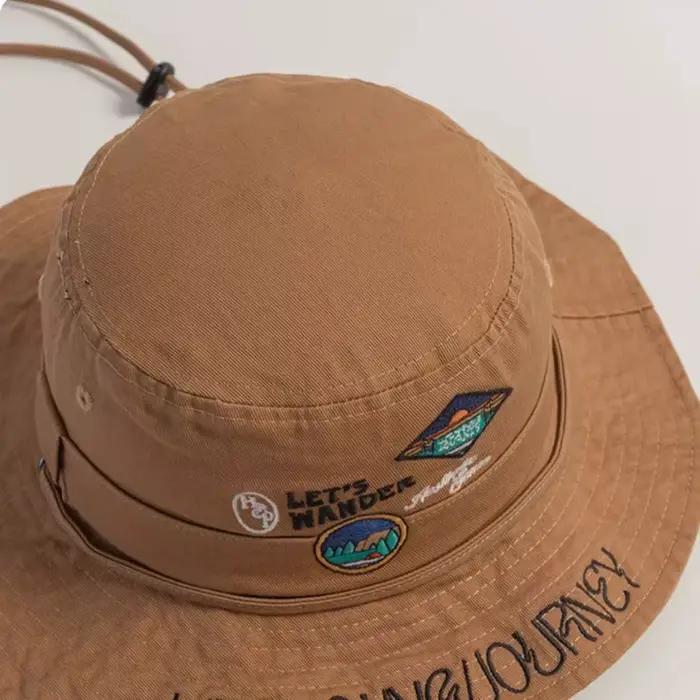 Chapeau pliable imperméable pour homme et femme protection solaire anti-UV randonnée camping été occasions décontractées