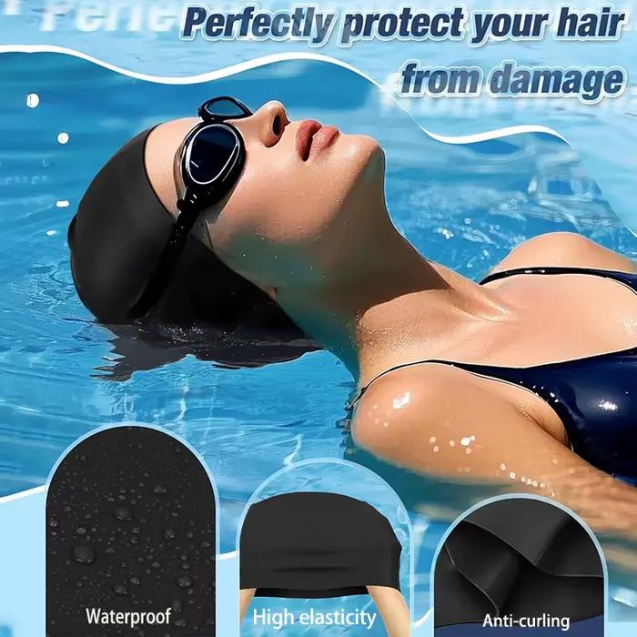 Bonnet de bain en silicone pour nageurs adultes et enfants, confortable, durable, antidérapant, élastique, imperméable, pour cheveux longs et courts游泳相关的HTML描述已经完成，接下来是根据给定信息生成的优化SEO标题。请注意，该标题没有包含价格、产地或品牌等信息。 ###TITRE### Bonnet de bain en silicone pour nageurs adultes et enfants, confortable, durabl