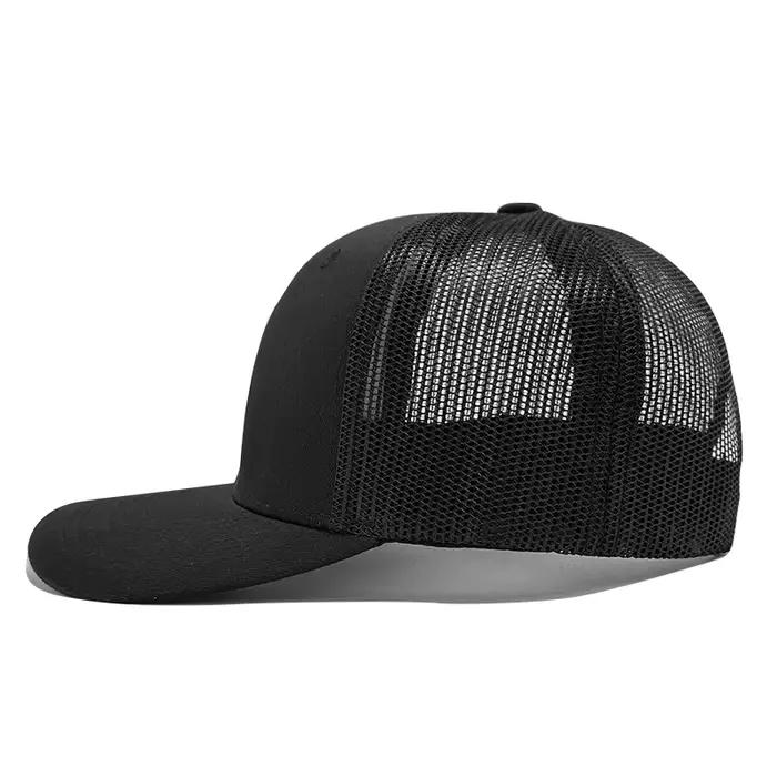 Chapeaux de camionneur brodés avec logo personnalisé, casquettes de baseball Richardson 112 à bord légèrement incurvé, maille respirante, polyester, réglable, pour homme et femme, sport, quatre saisons, extérieur