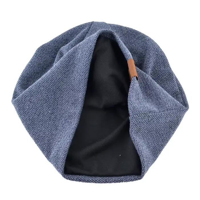 Chapeau Skullies unisexe sport respirant en coton polyester pour homme et femme occasions décontractées quatre saisons