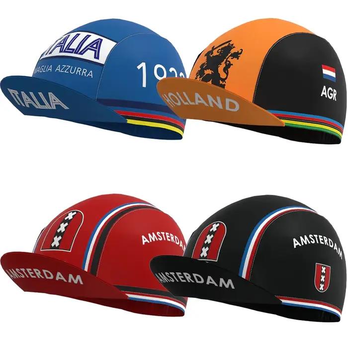 Rétro 4 nouveaux Styles modèles hommes et femmes été cyclisme chapeau VTT classique course vélo