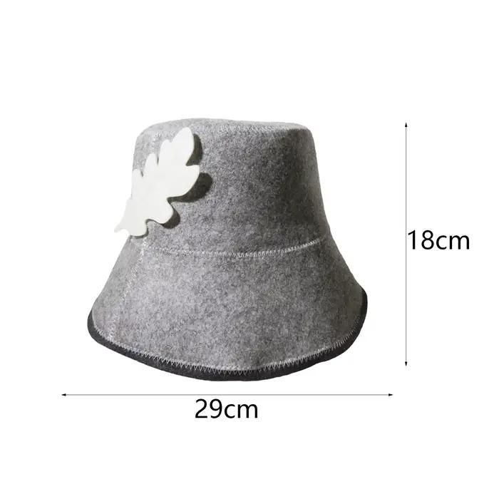 Chapeau de bain en feutre pour homme et femme