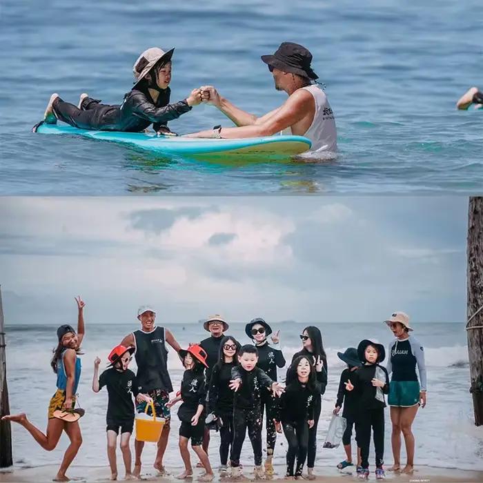 + plage Surf seau chapeau maille respirant