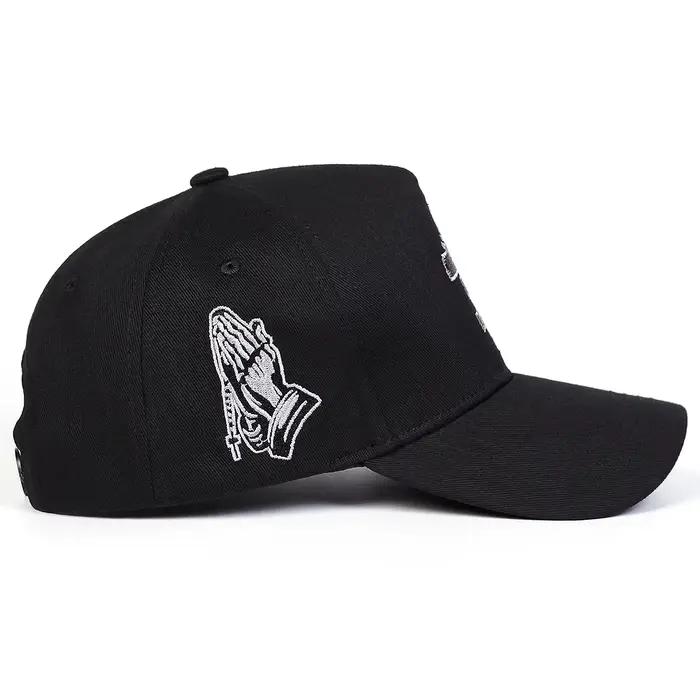 Casquettes de baseball unisexes DIOS POR DELANTE avec broderie en croix