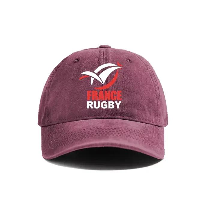 France Rugby casquette de Baseball en détresse chapeaux
