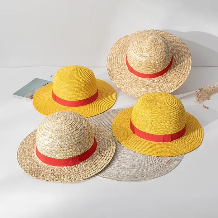 Chapeau de paille Anime Cosplay pour adultes
