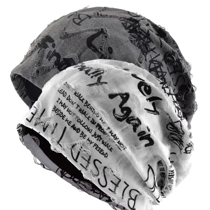 Mode Hip Hop bonnets chapeaux pour hommes femmes printemps été mince Bonnet Gorras unisexe Streetwear Skullies Beanie