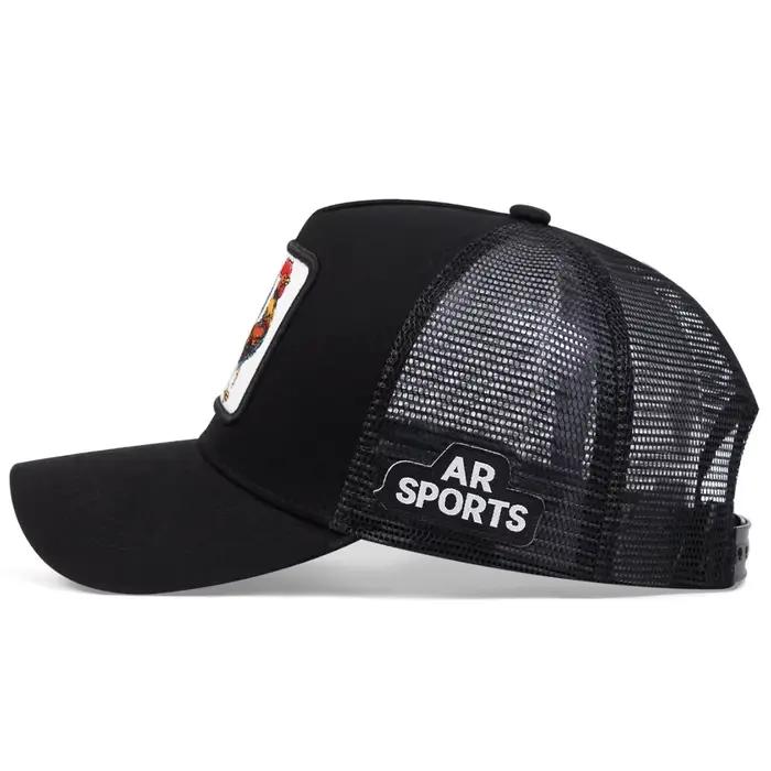 Casquette de baseball unisexe avec broderie animale (coq
