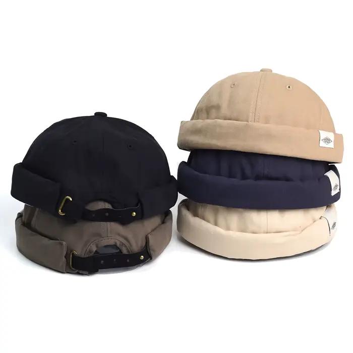 Docker-Casquettes sans visière pour hommes
