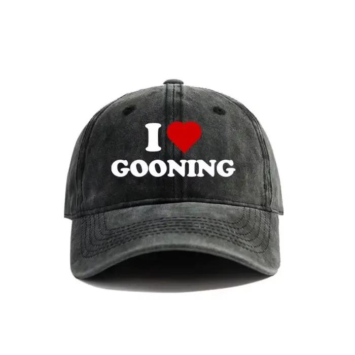 Casquette de Baseball imprimée drôle I Love Gooning