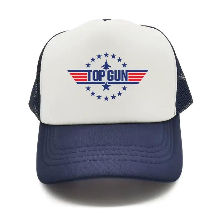 Top Gun Trucker Cap Hommes Cool Top Gun Chapeau Casquette de baseball