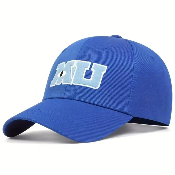 Casquette de baseball Pixar Monster University MU pour hommes et femmes