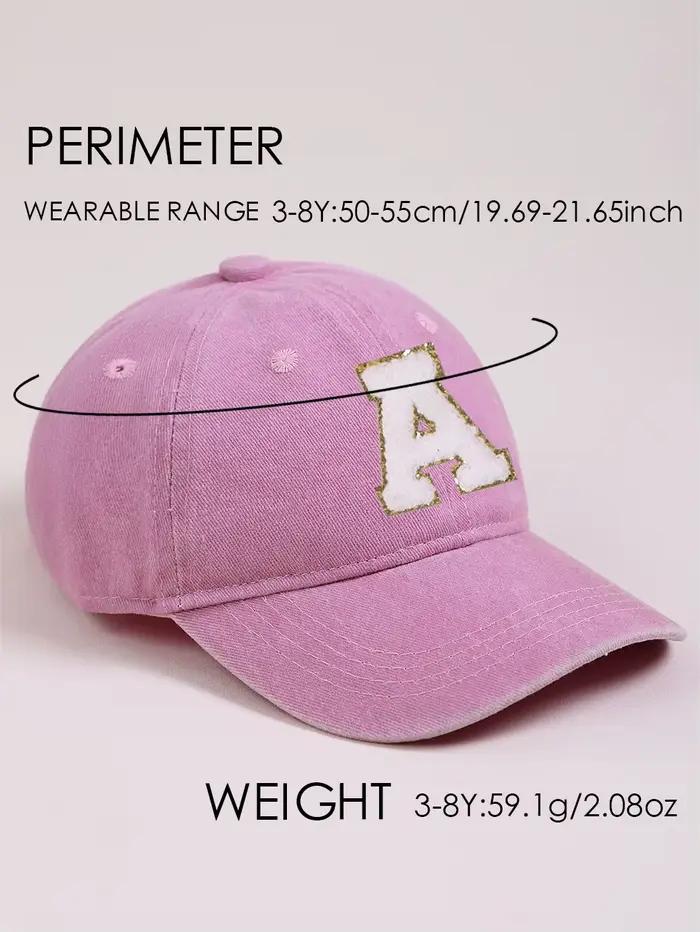 Casquette de baseball rose pour enfants