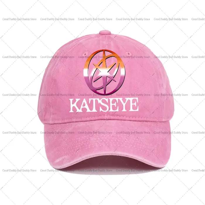 K-pop idole k-katseye imprimer casquettes de Baseball pour filles Harajuku chapeaux lavé rétro