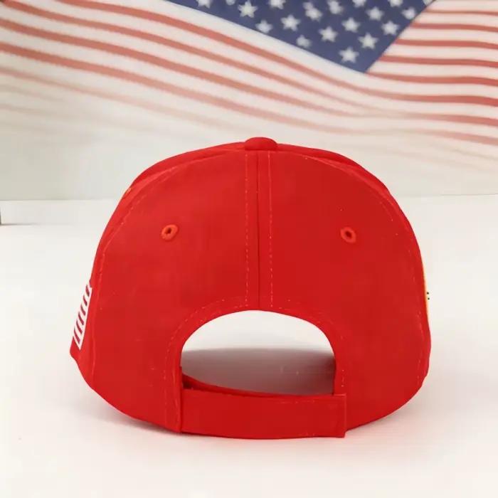 Casquette de baseball rouge et blanche avec numéro 47 pour hommes et femmes, sport, style unique, polyester, ajustement réglable, quatre saisons, tissage distinctif