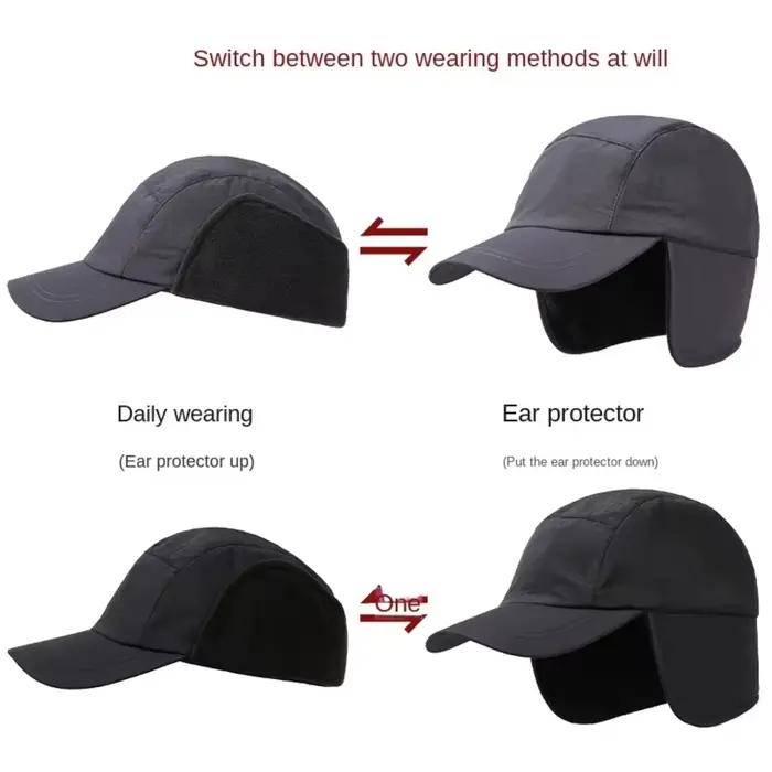 Casquette de Baseball chaude d'hiver