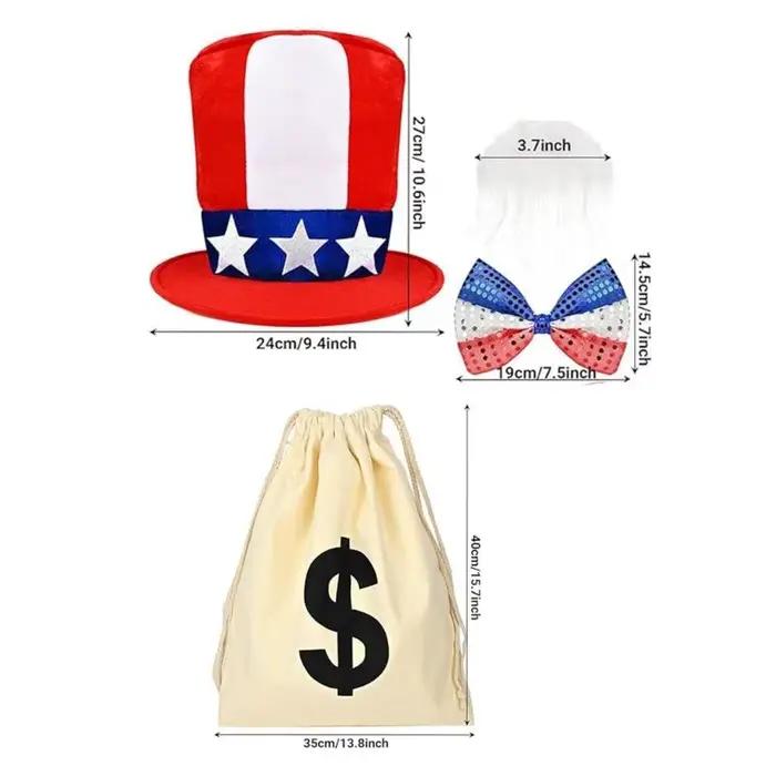 39BD – Costume patriotique pour hommes adultes