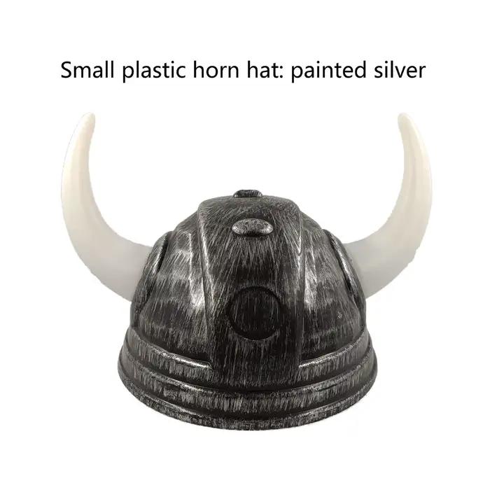 Chapeau en corne de buffle pour cosplay viking, halloween, fêtes costumées et stand photo pour hommes et femmes occassions spéciales