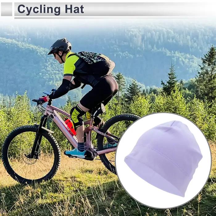 X Autohaux Chapeau de Cyclisme Chaud Respirant Violet 8,07"x10,63" 1 Pièces