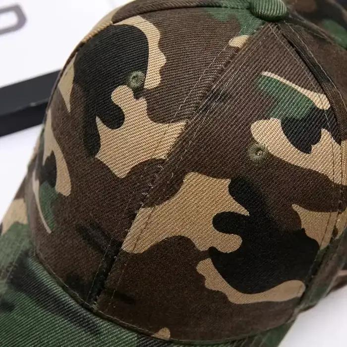 Casquette de baseball camouflage qui évacue l'humidité