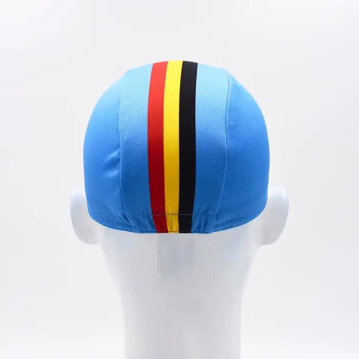 Casquette de cyclisme classique unisexe respirante bleue pour homme et femme occasions sportives de vélo et randonnées