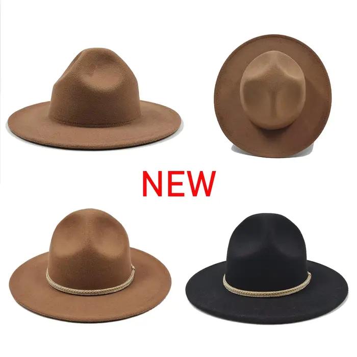 Chapeau Fedora haut pour hommes et femmes
