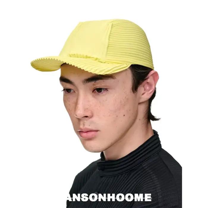Miyake – casquette de Baseball plissée en bec de canard pour hommes