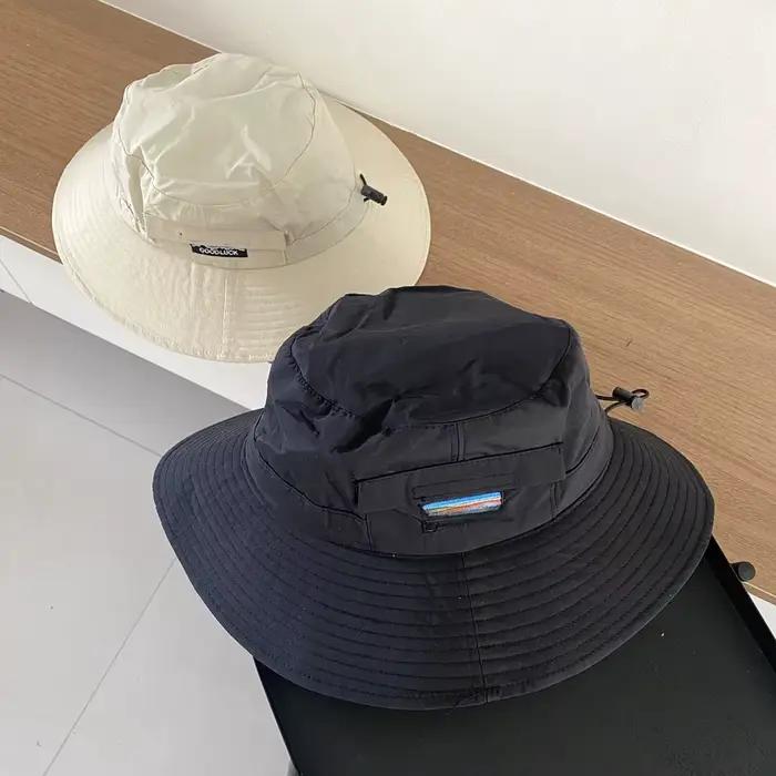 Chapeau de pêcheur imperméable à large bord