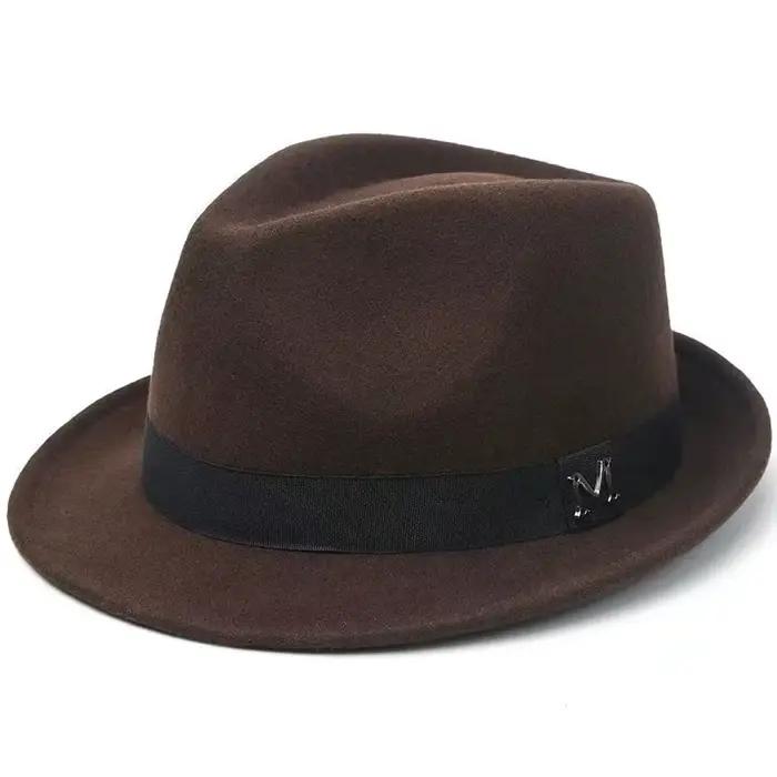 Chapeau Fedora Panama en feutre