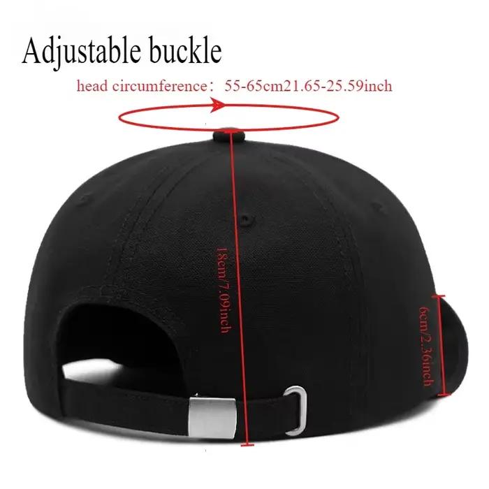 Casquette de Baseball hip hop à grande tête vers le haut pour homme et femme