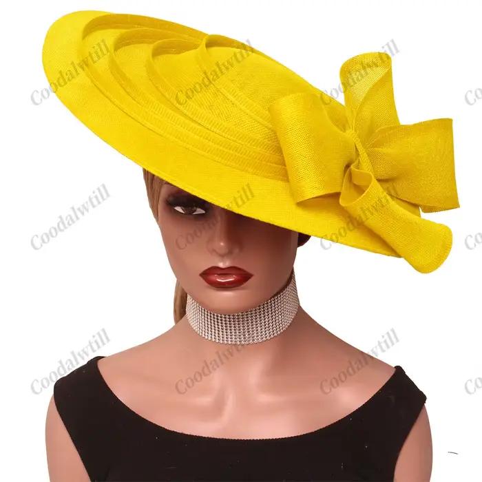Barrette à cheveux fascinateur polyester grande taille pour mariage et fêtes de gala femme occasions spéciales