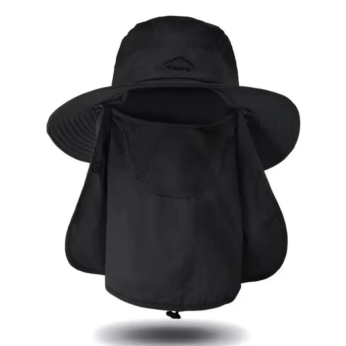 Chapeau de pêcheur sportif à séchage rapide pour hommes et femmes protection solaire été printemps automne extérieur
