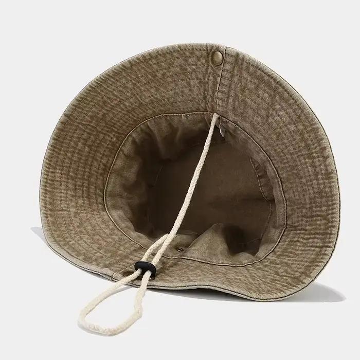 Chapeaux de soleil en coton déFlexà la pierre pour hommes et femmes