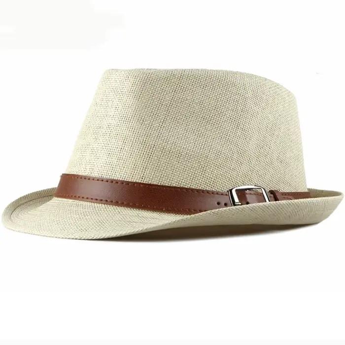 Chapeau de plage vintage pour hommes