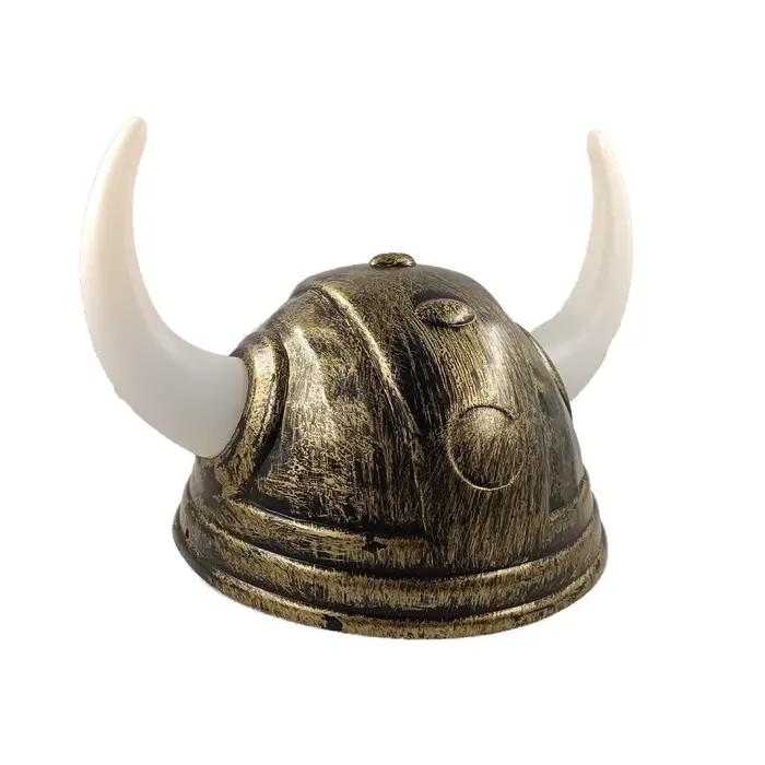 Chapeau en corne de buffle pour cosplay viking, halloween, fêtes costumées et stand photo pour hommes et femmes occassions spéciales