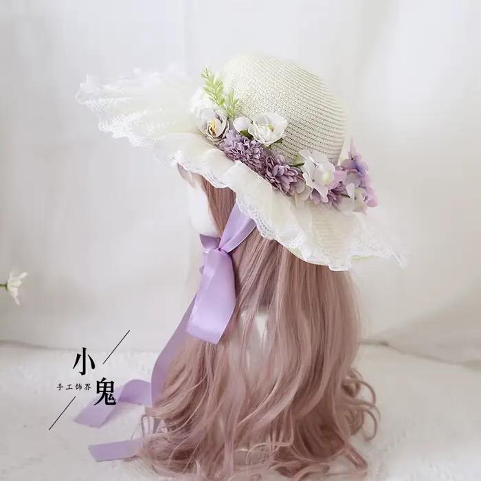 Chapeau de Protection solaire Lolita fait à la main